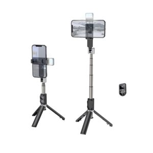 Selfie Stick Hoco K16 για Συσκευές 4.7-6.5 55mAh, Μήκος 800mm, Μαύρο