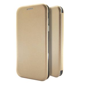 Θήκη Book Ancus Magnetic Curve για Samsung SM-A546 Galaxy A54 5G TPU Χρυσαφί