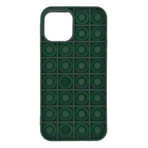 Θήκη Ancus TPU Pop It για Apple iPhone 12 / 12 Pro Σκούρο Πράσινο