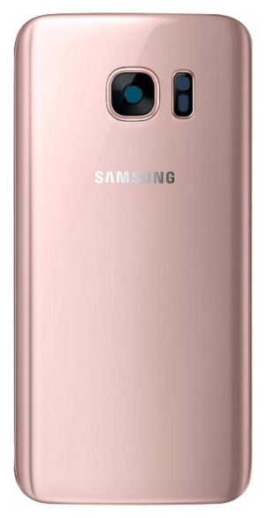 Καπάκι Μπαταρίας Samsung SM-G935F Galaxy S7 Edge Χρυσαφί Ρόζ Original GH82-11346E