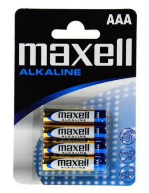 Μπαταρία Αλκαλική Maxell LR03 size AAA 1.5 V Τεμ. 4