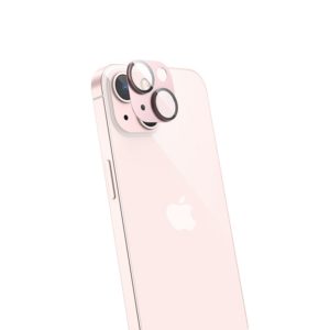 Προστασία Κάμερας Hoco 3D Metal για Apple iPhone 13 / 13 Mini Ροζ