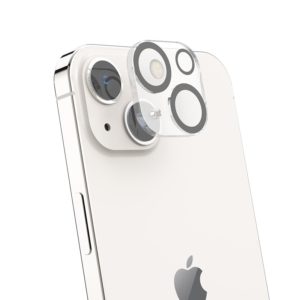 Προστασία Κάμερας Hoco 3D Metal G13 για Apple iPhone 14 / iPhone 14 Plus Μαύρο Σετ 25τμχ