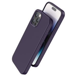 Θήκη Hoco Magnetic Series Liquid Silicone με MagSafe για Apple iPhone 15 Pro Max Μωβ
