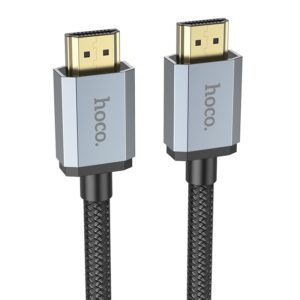 Καλώδιο σύνδεσης HDMI Hoco US03 HDMI 2.0 σε 4K 60Hz HD 18Gbps Μαύρο 1m Braided