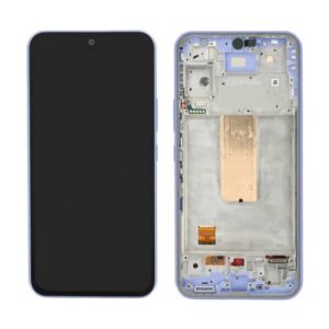 Γνήσια Οθόνη & Μηχανισμός Αφής Samsung SM-A546 Galaxy A54 5G Μωβ GH82-31231D