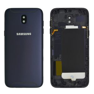 Καπάκι Μπαταρίας Samsung SM-J530F Galaxy J5 (2017) Μαύρο με Τζαμάκι Κάμερας και Πλαϊνά Πλήκτρα OEM Type A