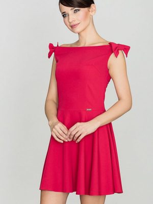 Cocktail Φόρεμα 119998 SALE Lenitif - Κοκκινο