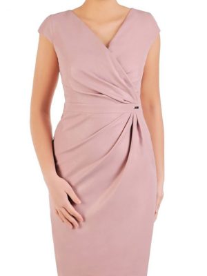 Βραδινό Φόρεμα 152073 SALE Jersa - Ροζ