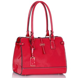 1326 LS Γυναικεία τσάντα ώμου LS00306 - Ροζ - Ροζ