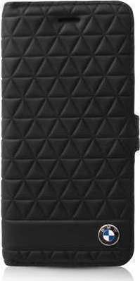 BMW Hexagon Leather Book Case Black για το Samsung G955 Galaxy S8 Plus BMFLBKS8LHEXBK