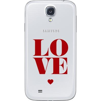Samsung Flip Case Για το Galaxy S IV (i9500) White Love EF-FI950BWE LOVE