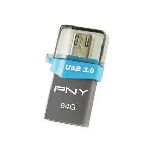 PNY 64GB OTG Duo-Link OU3 USB 3.0 FDI64GOTGOU3G-EF