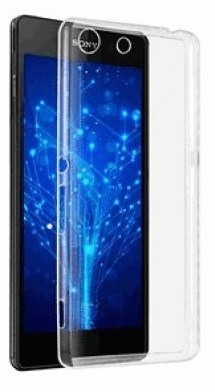 Just Must Back cover Nake για το Xperia M5 Transparent