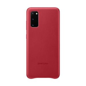 Θήκη Samsung Leather Cover για το Samsung Galaxy S20 Red (EF-VG980LREGEU)