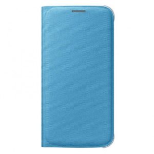 Samsung Flip Wallet Cover (Fabric) για το Galaxy S6 blue EF-WG920BLEGWW