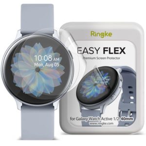 Ringke Easy Flex για το Galaxy Watch Active 1/2 40mm Antibacterial Screen Protective Film (3pack)