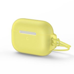 Baseus Let s go Jelly Lanyard Case για τα AirPods Pro Yellow (WIAPPOD-D0Y)