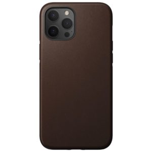 Nomad Rugged MagSafe δερμάτινη θήκη για το iPhone 12 Pro Max - Brown (NM01970385)