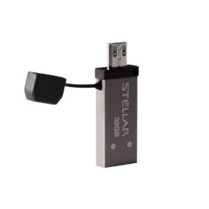Patriot Stellar 32GB USB 3.0 140MB/s + Micro USB, aluminum - OTG-(PSF32GSTROTG)