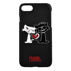 Karl Lagerfeld Choupette in Love Hard Case Black για το iPhone 7/8/SE 2020/2022 KLHCP7CL1BK