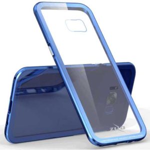 Zizo ATOM Case w/ 9H Tempered Glass Screen Protector and Airframe Grade Aluminum For Samsung Galaxy S8 - BLUE 1ATOM-SAMGS8-BL