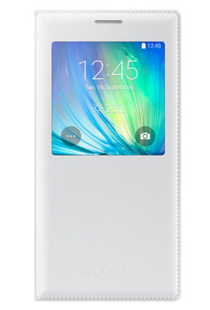 Samsung S-View Case White για το Galaxy A7 EF-CA700BWE