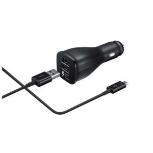 Samsung 2x USB Car fast Charger Black (Bulk) EP-LN920BB + ECB-DU6ABE