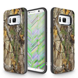 ZIZO SLEEK HYBRID Design Cover Dual Layered Protection Samsung Galaxy S8 Woods 1SKHBD-SAMGS8-WD