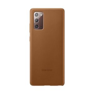 Samsung Leather Cover για το Samsung Galaxy Note 20 - Brown (EF-VN980LAEGEU)