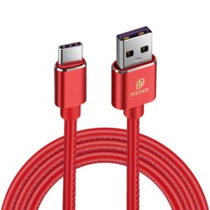 DUX DUCIS K-MAX Series USB 2.0 to Type-C Cable 1m Red