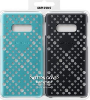 Samsung Pattern Cover black-green για το Galaxy S10e - EF-XG970CBEGWW