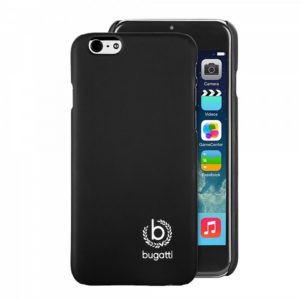 Bugatti Clip on Cover Back Cover Black για το iPhone 6 4.7
