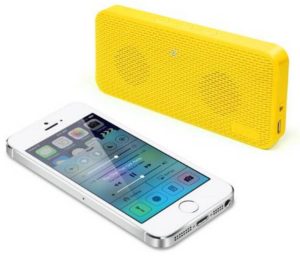 iLuv Portable Bluetooth Speaker Audio Mini - Yellow (AUDMINIYW)