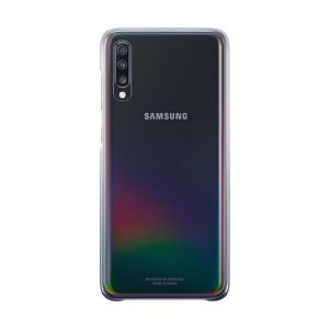 Θήκη Samsung Gradation Cover για το Galaxy A70 Black (EF-AA705CBE)