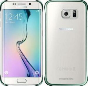 Samsung Hard Cover Clear Green για το G925 Galaxy S6 Edge EF-QG925BGE