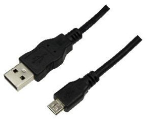 LogiLink® USB 2.0 Type A to Type B Micro cable, 3.0 meter CU0059