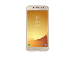 SAMSUNG Jelly Cover Galaxy J7 (2017) Gold - EF-AJ730TFEGWW
