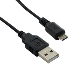 LogiLink USB 2.0 Type A to Type B Micro cable, 1.0 meter CU0058 MAΥΡΟ