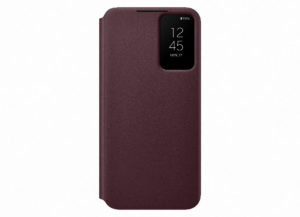 Samsung θήκη Clear View Cover for Galaxy S22+ (Plus) Burgundy EF-ZS906CEE