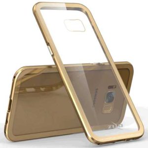 Zizo ATOM Case, 9H Tempered Glass and Airframe Grade Aluminum For Samsung Galaxy S8 - GOLD 1ATOM-SAMGS8-GD