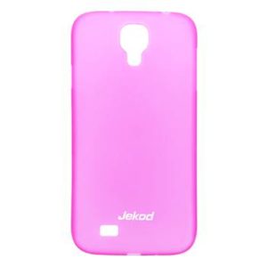 JEKOD TPU Silicone Case Ultrathin 0,3mm Pink για το Samsung i9505 Galaxy S4 (ΠΕΡΙΛΑΜΒΑΝΕΙ ΠΡΟΣΤΑΣΙΑ ΟΘΟΝΗΣ)