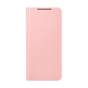 Θήκη Samsung Smart Led View Cover για το Samsung Galaxy S21 Pink (EF-NG991PPE)