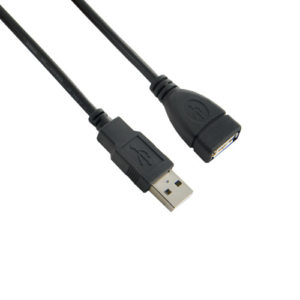 4world Extension Cord USB 2.0 A-A M/F 5m black 04682-5908214309597