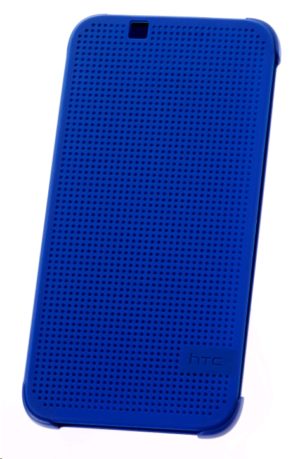 HTC HC M130 Dot Folio Case Blue για το Desire 510