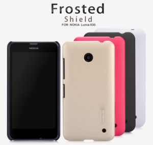 Nillkin Super Frosted Back Cover κόκκινο για το Nokia Lumia 630 (ΜΕ ΠΡΟΣΤΑΣΙΑ ΟΘΟΝΗΣ ΣΤΟ ΠΑΚΕΤΟ)