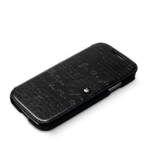Zenus Masstige Lettering Diary Samsung Galaxy S4 i9500 dark grey ZCG4LDCO