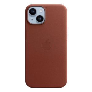 Apple Leather Magsafe Cover για το iPhone 14 Umber MPP73ZM/A
