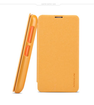 Nillkin Sparkle Book θήκη πορτοκαλί για το Nokia Lumia 530