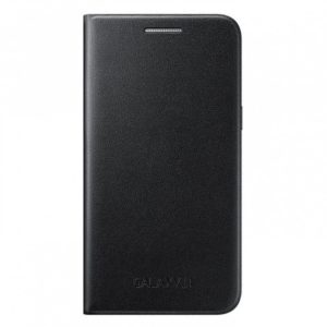 Samsung Wallet Case Black για το Galaxy J1 EF-FJ100BBE